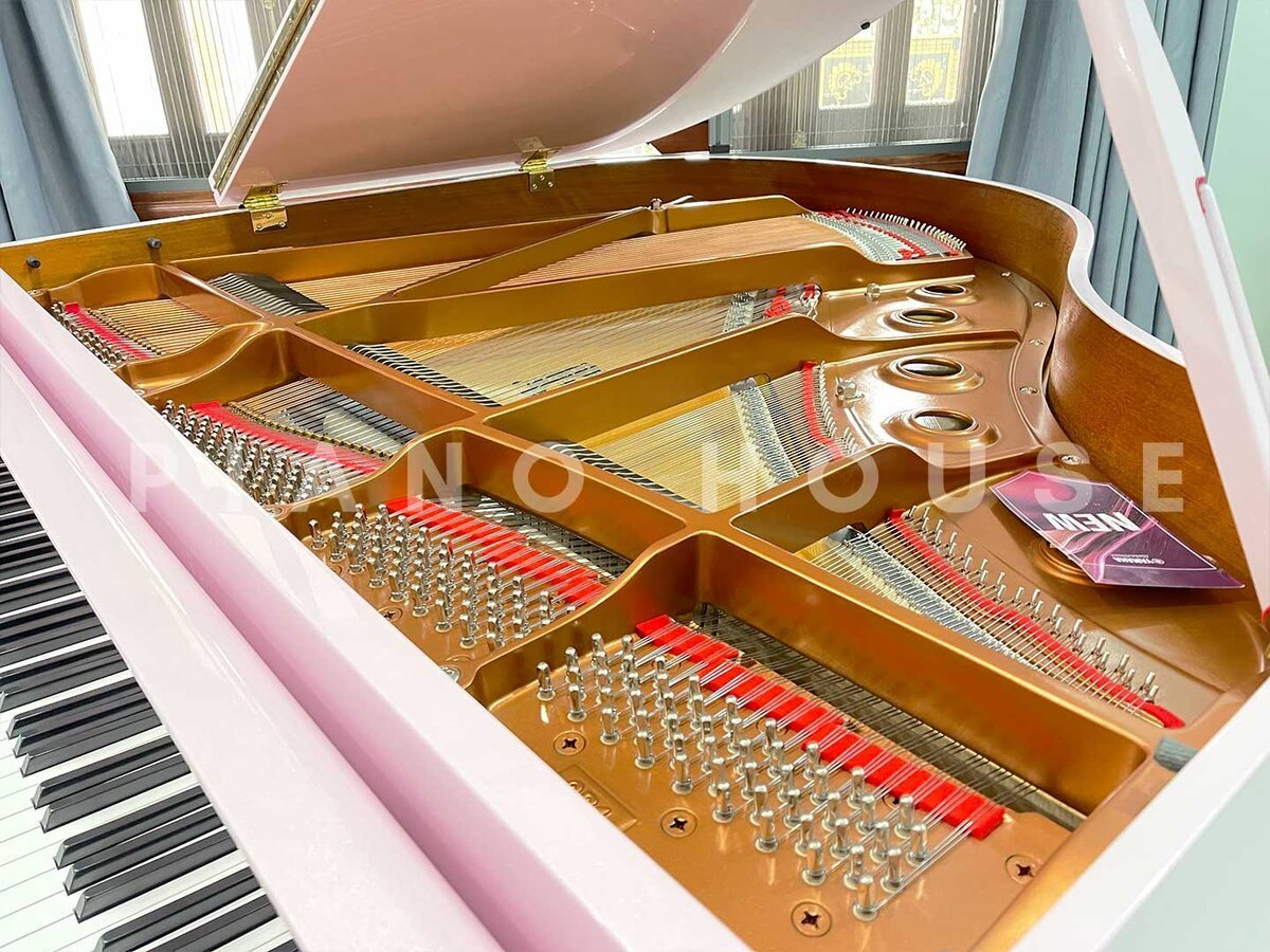 Cận cảnh YAMAHA GB1K Pink Pastel tại Piano House